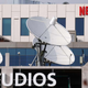 A photo of the Netflix studios